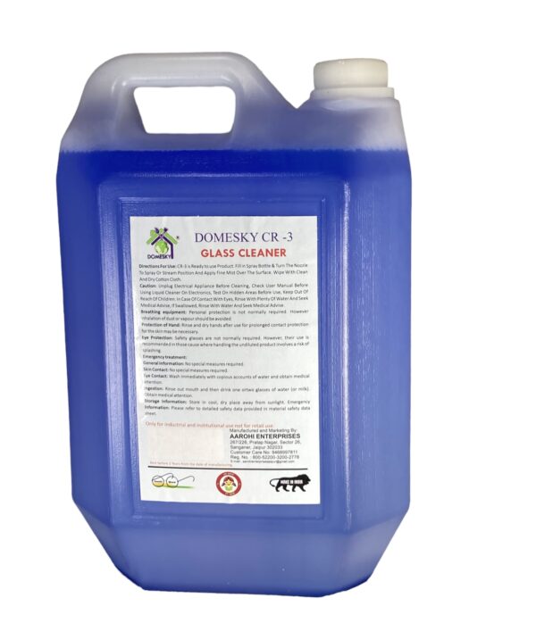 Domesky CR-3 Concetrate Liquid Glass Cleaner | 5 Litre - Image 2