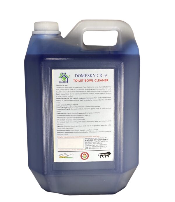 Domesky CR-6 Toilet Bowl Cleaner | Extra Strong Disinfectant 5 Litre - Image 2