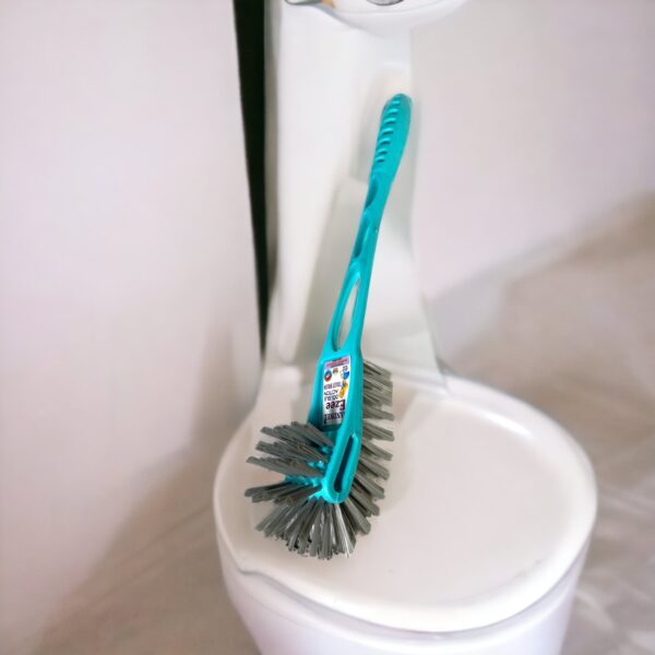 Efficient Twin Side Toilet Brush - Double-Sided Cleaning for a Sparkling Bathroom - Image 3