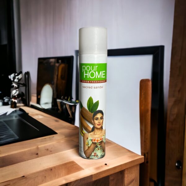 Transform Your Space: Pour HOME Air Freshener Spray - 270ml | Sandal, Lavender, Rose & Lily Scents | Nature-Inspired Fragrance for Home & Office | Long-Lasting Bliss. - Image 3